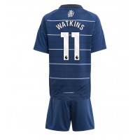 Camiseta Aston Villa Ollie Watkins #11 Tercera Equipación para niños 2024-25 manga corta (+ pantalones cortos)